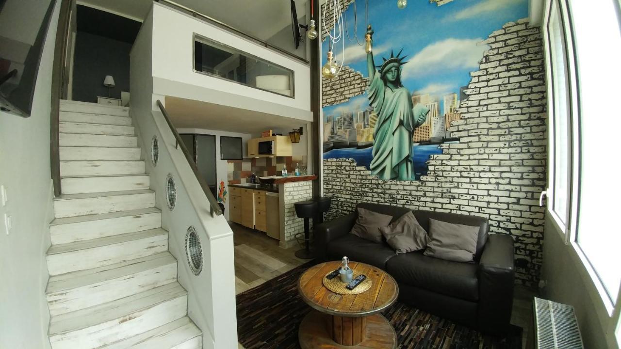 Joli Loft En Duplex , Art Deco , 2 Pieces ,Centre Rouen - 130 Apartment Exterior foto